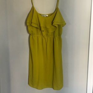 Casual Yellow Dress